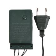 Гирлянда светодиодная «Твинкл Лайт» 20м 160LED тепл. бел. 10Вт 220-240В IP20 с контроллером 8 режимов провод ПВХ темн. зел. Neon-Night 303-116