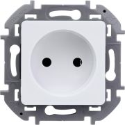 Розетка 1-м СП Inspiria 16А IP20 250В 2P механизм бел. IEK 673710