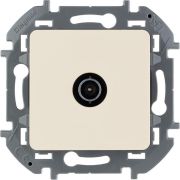 Розетка телевизионная TV Inspiria 2дБ 0-2400мГц с топологией «звезда» механизм сл. кость IEK 673851