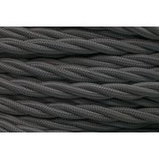 Провод ретро 2х2.5 матов. графит (уп.50м) Bironi B1-425-713-50