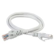Патч-корд кат.5E UTP LSZH 0.5м сер. ITK PC01-C5EUL-05M