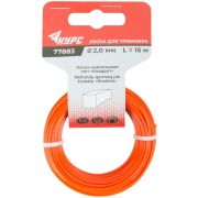 Леска для садовых триммеров «Квадрат» 2.0ммх15м КУРС 77883