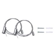 Комплект подвесов PSO-02 S-2x1.0м (стальной трос-2шт саморезы-2шт дюбель-2шт) Pro+ JazzWay 5059207