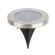 Светильник садовый ERAST040-08 13см солнечная батарея сталь пластик ЭРА Б0038502