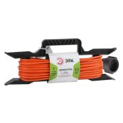Удлинитель-шнур на рамке 1х10м без заземл. 6А IP20 UFx-1-2х0.75-10m ПВС 2х0.75 Эра Б0046820