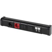 Кабель-канал 74х55 L2000 Арктика черн. Ruvinil РКК-74х55-Ч