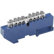 Шина нулевая на DIN-изол. Ni ШНИ-6х9-8-Д-С IEK YNN10-08-D-K07-N