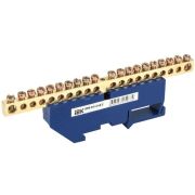 Шина нулевая на DIN-рейку ШНИ-6х9-20-Д-С IEK YNN10-69-20D-K07