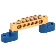 Шина нулевая ШНИ 8х12-6-У2-С на двух угловых изоляторах IEK YNN10-812-6C2-K07